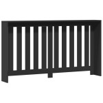 vidaXL Mască pentru calorifer, negru, 149x20x82 cm, lemn prelucrat vidaXL Mască pentru calorifer, negru, 149x20x82 cm, lemn prelucrat
