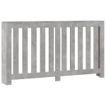 vidaXL Mască pentru calorifer, gri beton, 149x20x82 cm, lemn prelucrat vidaXL Mască pentru calorifer, gri beton, 149x20x82 cm, lemn prelucrat