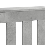 vidaXL Mască pentru calorifer, gri beton, 149x20x82 cm, lemn prelucrat vidaXL Mască pentru calorifer, gri beton, 149x20x82 cm, lemn prelucrat