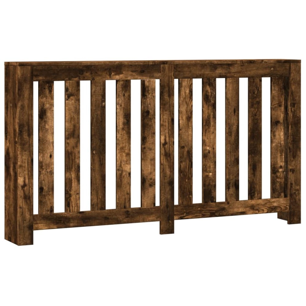 vidaXL Mască pentru calorifer stejar fumuriu 149x20x82cm lemn