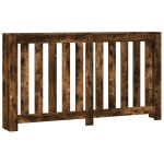 vidaXL Mască pentru calorifer stejar fumuriu 149x20x82cm lemn vidaXL Mască pentru calorifer stejar fumuriu 149x20x82cm lemn