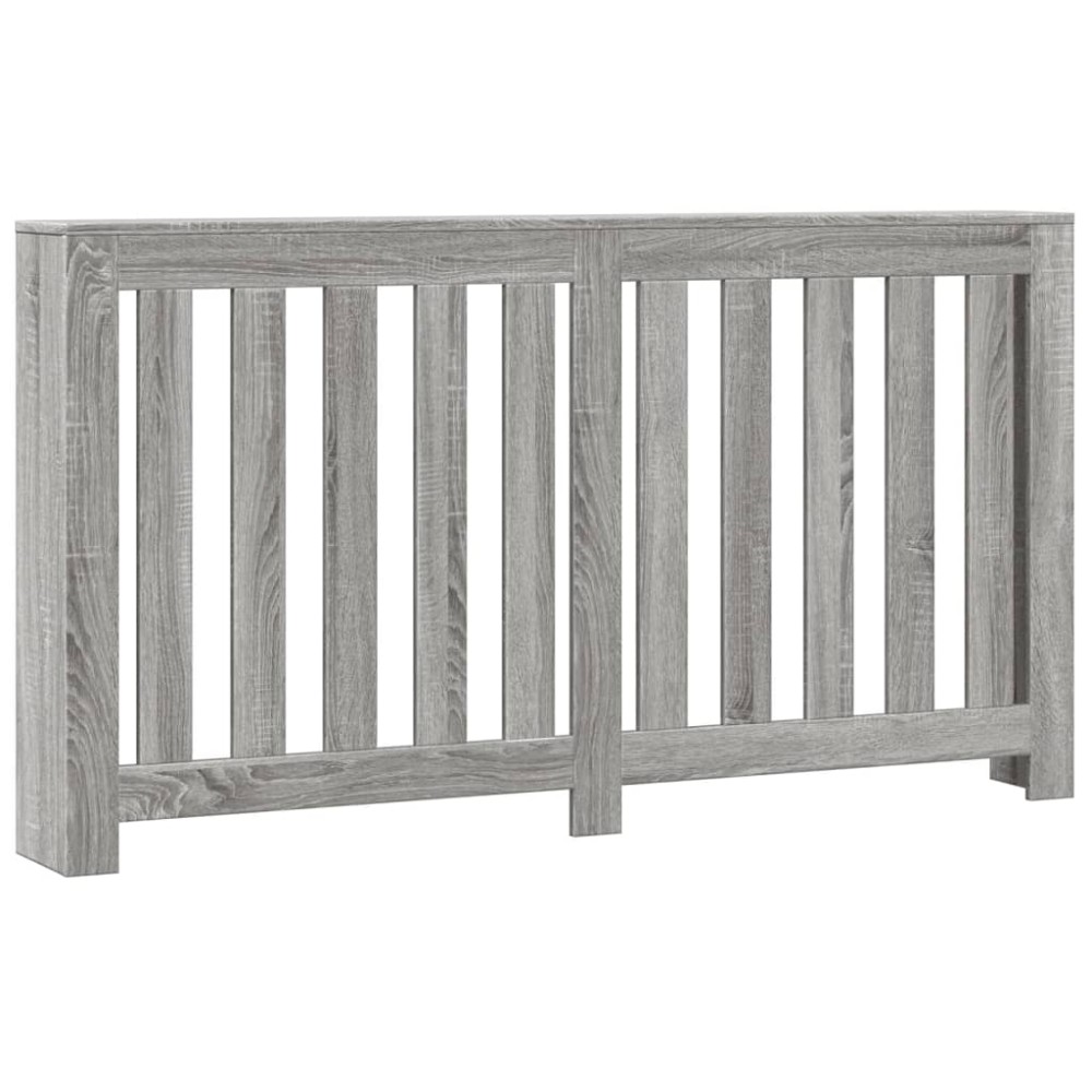 vidaXL Mască pentru calorifer gri sonoma 149x20x82 cm lemn prelucrat