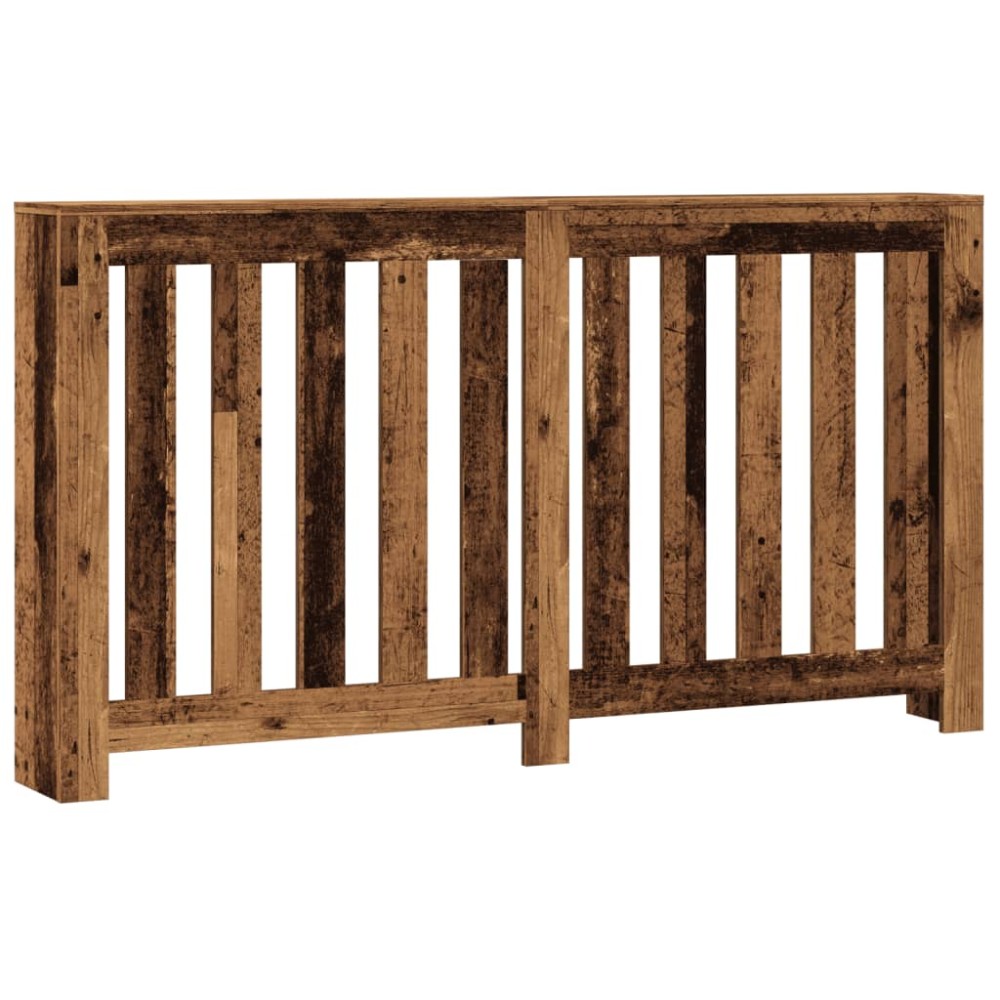 vidaXL Mască pentru calorifer, lemn vechi, 149x20x82cm, lemn prelucrat