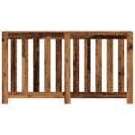 vidaXL Mască pentru calorifer, lemn vechi, 149x20x82cm, lemn prelucrat vidaXL Mască pentru calorifer, lemn vechi, 149x20x82cm, lemn prelucrat
