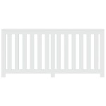 vidaXL Mască pentru calorifer, alb, 175x20x82 cm, lemn prelucrat vidaXL Mască pentru calorifer, alb, 175x20x82 cm, lemn prelucrat