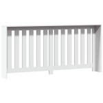 vidaXL Mască pentru calorifer, alb, 175x20x82 cm, lemn prelucrat vidaXL Mască pentru calorifer, alb, 175x20x82 cm, lemn prelucrat