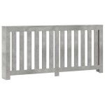 vidaXL Mască pentru calorifer, gri beton, 175x20x82 cm, lemn prelucrat vidaXL Mască pentru calorifer, gri beton, 175x20x82 cm, lemn prelucrat
