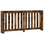 vidaXL Mască de calorifer, stejar fumuriu, 175x20x82 cm lemn prelucrat vidaXL Mască de calorifer, stejar fumuriu, 175x20x82 cm lemn prelucrat