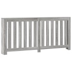 vidaXL Mască pentru calorifer, gri sonoma, 175x20x82 cm lemn prelucrat vidaXL Mască pentru calorifer, gri sonoma, 175x20x82 cm lemn prelucrat
