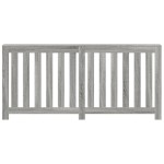 vidaXL Mască pentru calorifer, gri sonoma, 175x20x82 cm lemn prelucrat vidaXL Mască pentru calorifer, gri sonoma, 175x20x82 cm lemn prelucrat