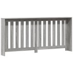 vidaXL Mască pentru calorifer, gri sonoma, 175x20x82 cm lemn prelucrat vidaXL Mască pentru calorifer, gri sonoma, 175x20x82 cm lemn prelucrat