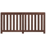 vidaXL Mască de calorifer, stejar maro, 175x20x82 cm, lemn prelucrat vidaXL Mască de calorifer, stejar maro, 175x20x82 cm, lemn prelucrat