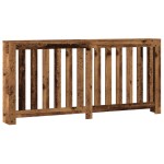 vidaXL Mască de calorifer, lemn vechi, 175x20x82 cm, lemn prelucrat vidaXL Mască de calorifer, lemn vechi, 175x20x82 cm, lemn prelucrat