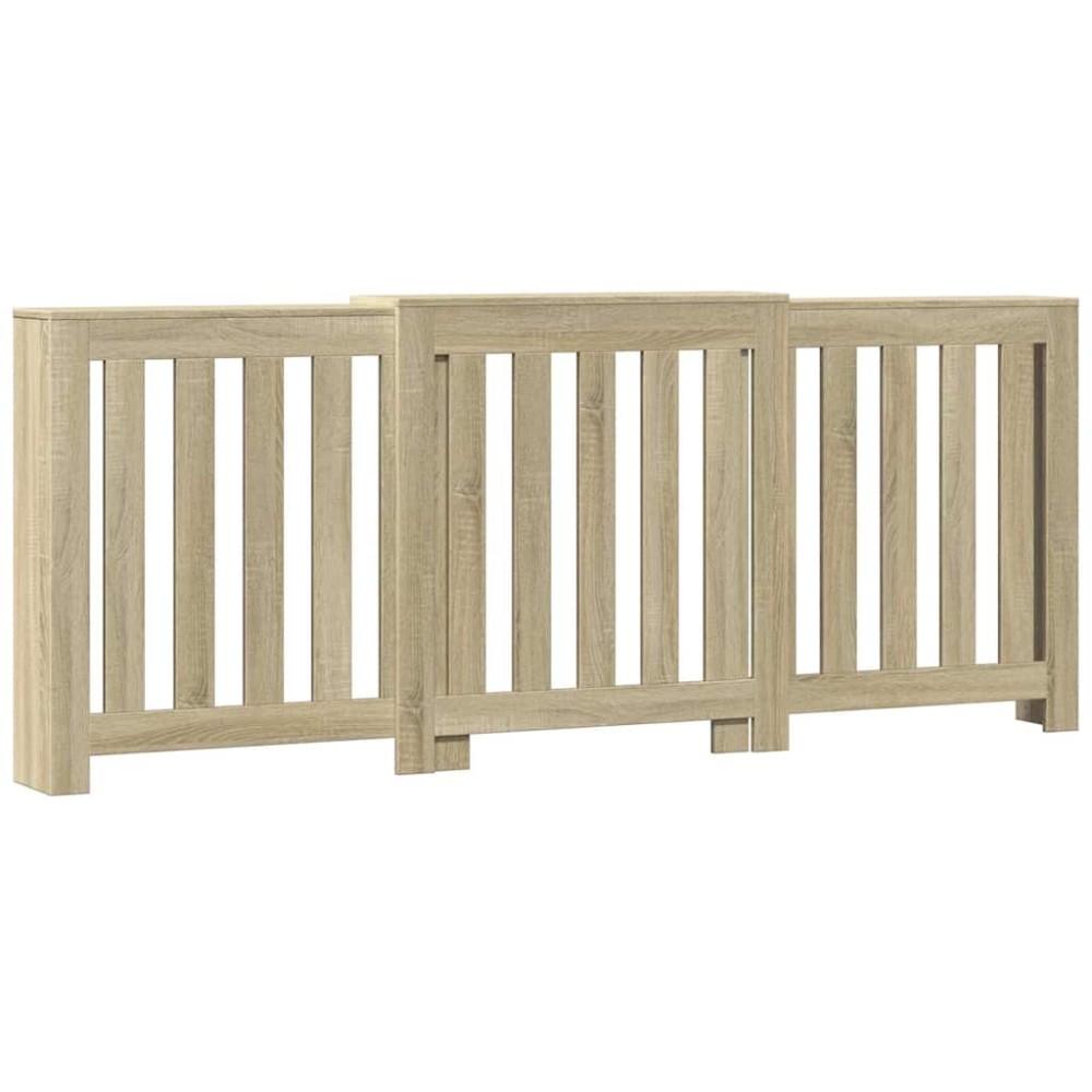 vidaXL Mască pentru calorifer stejar sonoma 205x21,5x83,5 cm lemn