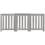 vidaXL Mască pentru calorifer sonoma gri 205x21,5x83,5 cm lemn vidaXL Mască pentru calorifer sonoma gri 205x21,5x83,5 cm lemn