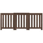 vidaXL Mască pentru calorifer stejar maro 205x21,5x83,5 cm lemn vidaXL Mască pentru calorifer stejar maro 205x21,5x83,5 cm lemn
