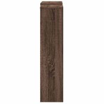vidaXL Mască pentru calorifer stejar maro 205x21,5x83,5 cm lemn vidaXL Mască pentru calorifer stejar maro 205x21,5x83,5 cm lemn