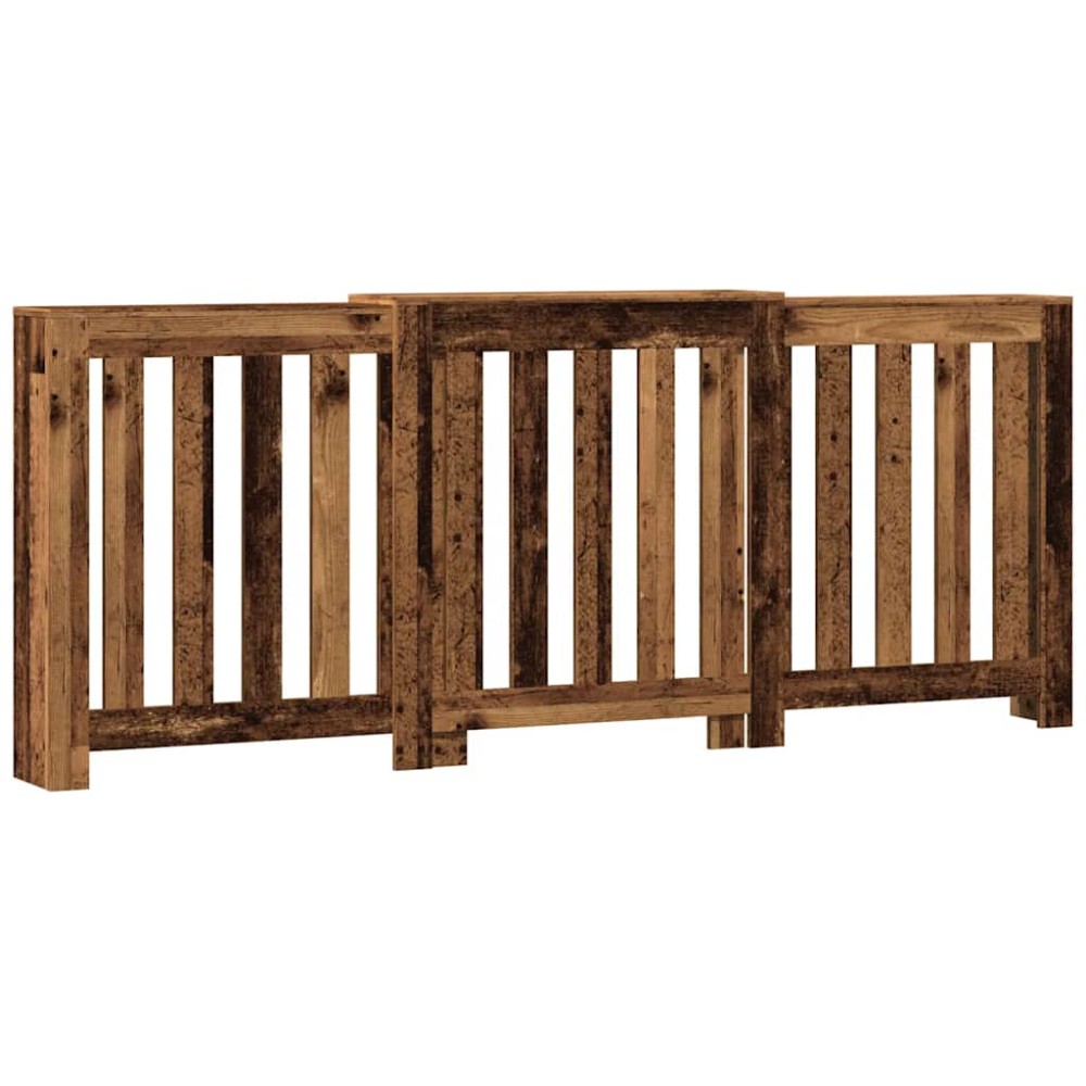 vidaXL Mască pentru calorifer lemn vechi 205x21,5x83,5 cm lemn