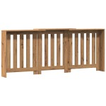 vidaXL Mască pentru calorifer stejar artizanal 205x21,5x83,5 cm lemn vidaXL Mască pentru calorifer stejar artizanal 205x21,5x83,5 cm lemn