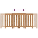 vidaXL Mască pentru calorifer stejar artizanal 205x21,5x83,5 cm lemn vidaXL Mască pentru calorifer stejar artizanal 205x21,5x83,5 cm lemn