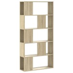 vidaXL Bibliotecă cu 5 niveluri stejar sonoma 80,5x23,5x162,5 cm lemn vidaXL Bibliotecă cu 5 niveluri stejar sonoma 80,5x23,5x162,5 cm lemn
