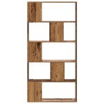 vidaXL Bibliotecă cu 5 niveluri lemn vechi 80,5x23,5x162,5 cm lemn vidaXL Bibliotecă cu 5 niveluri lemn vechi 80,5x23,5x162,5 cm lemn