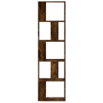 vidaXL Bibliotecă cu 5 niveluri stejar fumuriu 45x23,5x162,5 cm lemn vidaXL Bibliotecă cu 5 niveluri stejar fumuriu 45x23,5x162,5 cm lemn