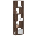 vidaXL Bibliotecă 5 niveluri stejar maro 45x23,5x162,5 cm lemn vidaXL Bibliotecă 5 niveluri stejar maro 45x23,5x162,5 cm lemn