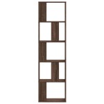 vidaXL Bibliotecă 5 niveluri stejar maro 45x23,5x162,5 cm lemn vidaXL Bibliotecă 5 niveluri stejar maro 45x23,5x162,5 cm lemn