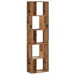 vidaXL Bibliotecă cu 5 niveluri lemn vechi 45x23,5x162,5 cm lemn vidaXL Bibliotecă cu 5 niveluri lemn vechi 45x23,5x162,5 cm lemn