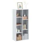 vidaXL Bibliotecă, alb, 50x25x105 cm, lemn prelucrat vidaXL Bibliotecă, alb, 50x25x105 cm, lemn prelucrat