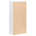 vidaXL Bibliotecă, alb, 50x25x105 cm, lemn prelucrat vidaXL Bibliotecă, alb, 50x25x105 cm, lemn prelucrat