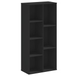 vidaXL Bibliotecă, negru, 50x25x105 cm, lemn prelucrat vidaXL Bibliotecă, negru, 50x25x105 cm, lemn prelucrat