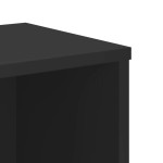 vidaXL Bibliotecă, negru, 50x25x105 cm, lemn prelucrat vidaXL Bibliotecă, negru, 50x25x105 cm, lemn prelucrat