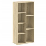 vidaXL Bibliotecă, stejar sonoma, 50x25x105 cm, lemn prelucrat vidaXL Bibliotecă, stejar sonoma, 50x25x105 cm, lemn prelucrat