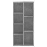 vidaXL Bibliotecă, gri beton, 50x25x105 cm, lemn compozit vidaXL Bibliotecă, gri beton, 50x25x105 cm, lemn compozit