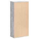vidaXL Bibliotecă, gri beton, 50x25x105 cm, lemn compozit vidaXL Bibliotecă, gri beton, 50x25x105 cm, lemn compozit