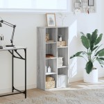 vidaXL Bibliotecă, gri sonoma, 50x25x105 cm, lemn prelucrat vidaXL Bibliotecă, gri sonoma, 50x25x105 cm, lemn prelucrat