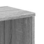 vidaXL Bibliotecă, gri sonoma, 50x25x105 cm, lemn prelucrat vidaXL Bibliotecă, gri sonoma, 50x25x105 cm, lemn prelucrat