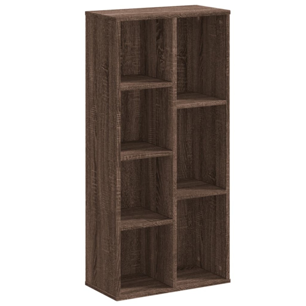 vidaXL Bibliotecă, stejar maro, 50x25x105 cm, lemn prelucrat