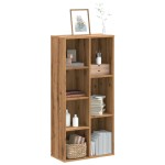 vidaXL Bibliotecă, stejar artizanal, 50x25x105 cm, lemn prelucrat vidaXL Bibliotecă, stejar artizanal, 50x25x105 cm, lemn prelucrat