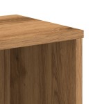 vidaXL Bibliotecă, stejar artizanal, 50x25x105 cm, lemn prelucrat vidaXL Bibliotecă, stejar artizanal, 50x25x105 cm, lemn prelucrat