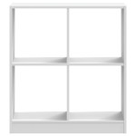 vidaXL Bibliotecă, albă, 68,5x32x75 cm, lemn prelucrat vidaXL Bibliotecă, albă, 68,5x32x75 cm, lemn prelucrat