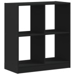 vidaXL Bibliotecă, negru, 68,5x32x75 cm, lemn prelucrat vidaXL Bibliotecă, negru, 68,5x32x75 cm, lemn prelucrat