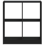 vidaXL Bibliotecă, negru, 68,5x32x75 cm, lemn prelucrat vidaXL Bibliotecă, negru, 68,5x32x75 cm, lemn prelucrat