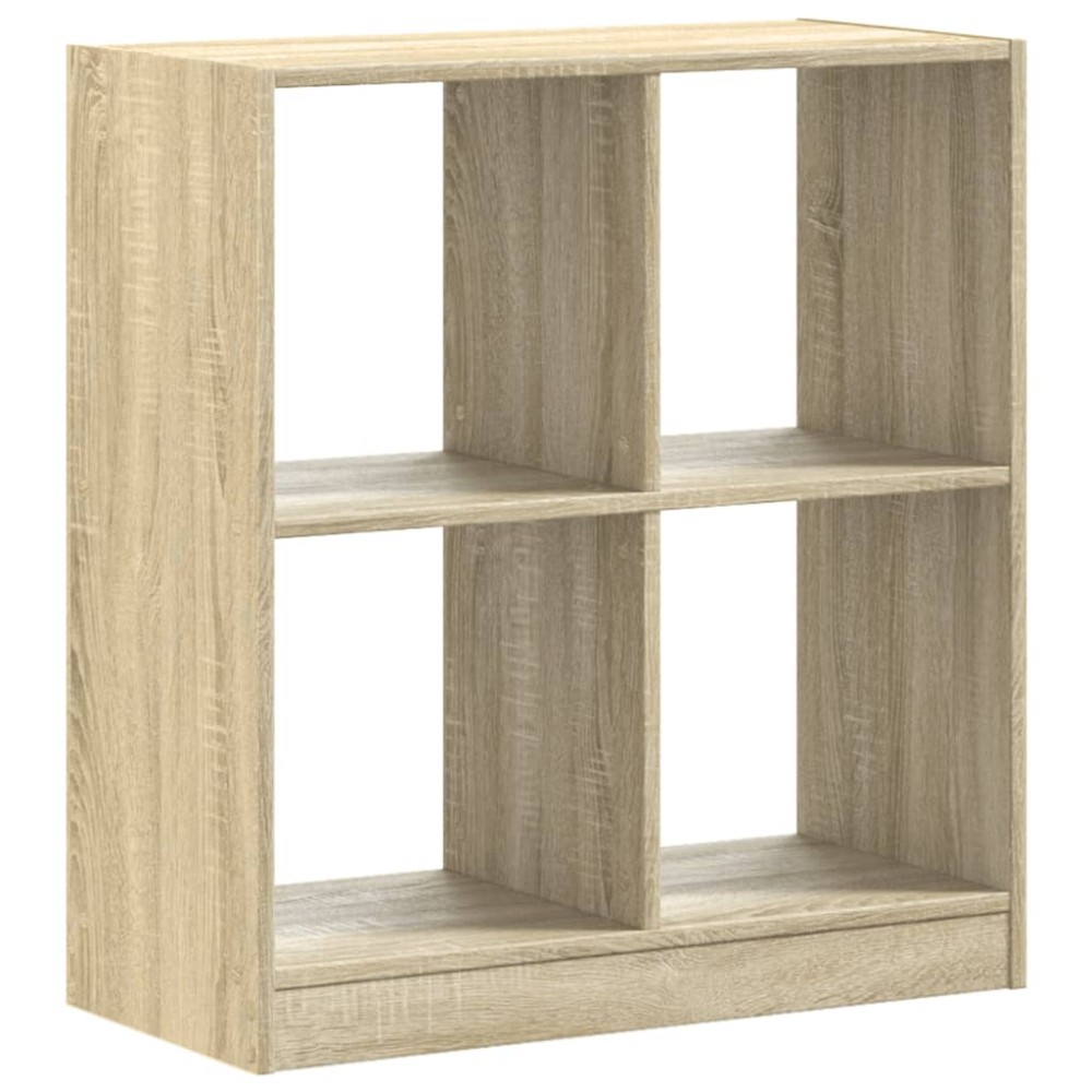 vidaXL Bibliotecă, stejar sonoma, 68,5x32x75 cm, lemn prelucrat