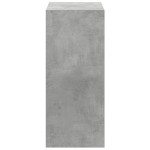 vidaXL Bibliotecă, gri beton, 68,5x32x75 cm, lemn prelucrat vidaXL Bibliotecă, gri beton, 68,5x32x75 cm, lemn prelucrat