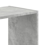 vidaXL Bibliotecă, gri beton, 68,5x32x75 cm, lemn prelucrat vidaXL Bibliotecă, gri beton, 68,5x32x75 cm, lemn prelucrat
