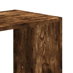 vidaXL Bibliotecă, stejar afumat, 68,5x32x75 cm, lemn prelucrat vidaXL Bibliotecă, stejar afumat, 68,5x32x75 cm, lemn prelucrat