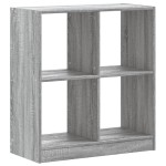 vidaXL Bibliotecă, sonoma gri, 68,5x32x75 cm, lemn prelucrat vidaXL Bibliotecă, sonoma gri, 68,5x32x75 cm, lemn prelucrat